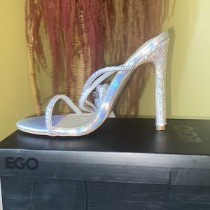 Iridescent Diamond Heels